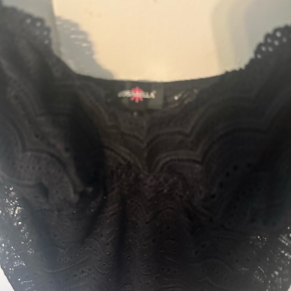 Cosabella Elegant Black Lace Camisole